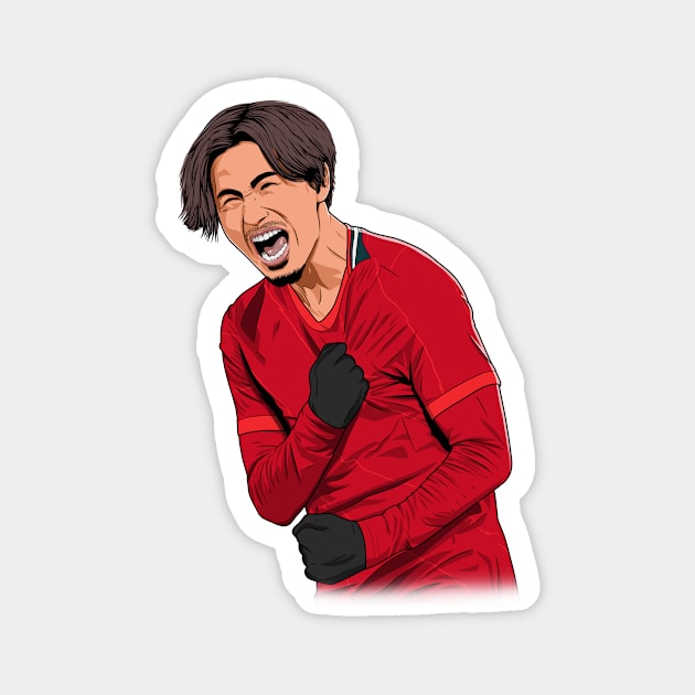 Takumi Minamino Magnet by Ades_194