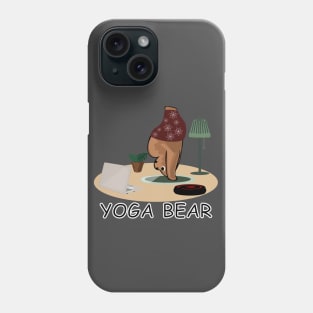 Yoga online at home Phone Case