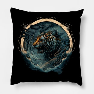 fear the tiger Pillow