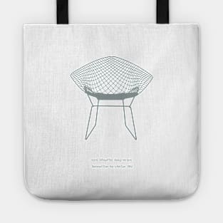 Diamond Chair, Harry Bertoia, 1952 Tote