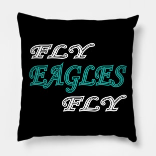Retro Fly Eagles Fly philly Philadelphia Football Pillow