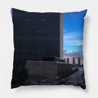 Skyscrapers Tudor City, Manhattan, NYC Pillow