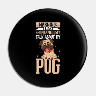 Pug lover Pin