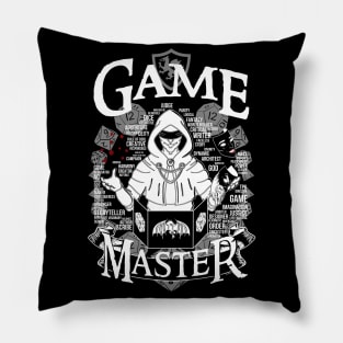 Game Master - White Pillow