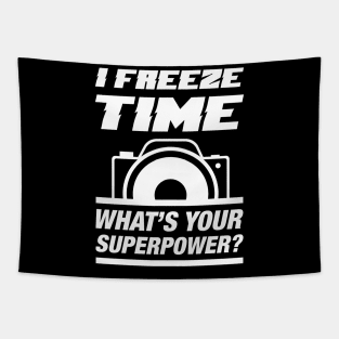 I Freeze Time Tapestry