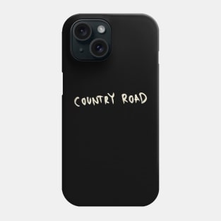 Hand Drawn Country Road Phone Case