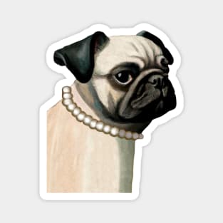 Pug Mom Magnet