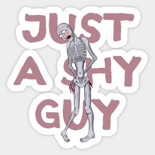 SCP 096 Shy Guy Sticker by SCP Illustrated – The SCP Store