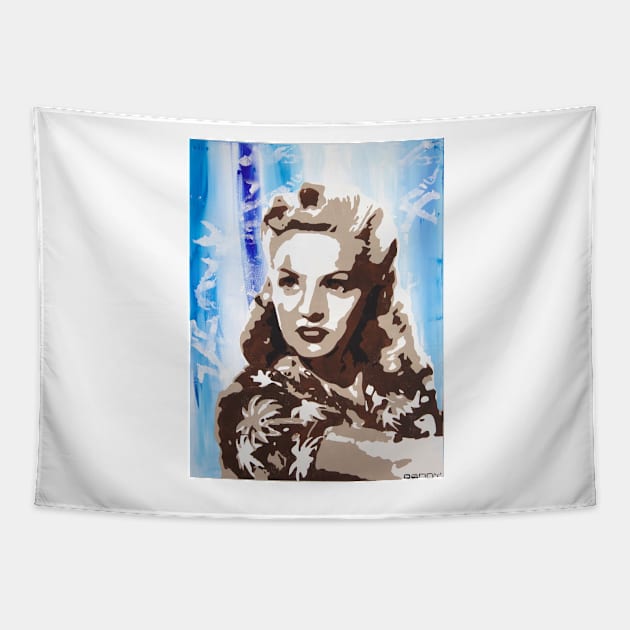 old school glamour Tapestry by stoekenbroek