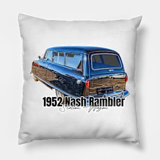 1952 Nash Rambler Station Wagon Pillow