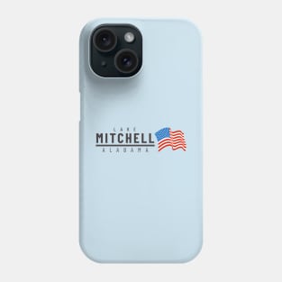 Lake Mitchell USA - dark text Phone Case