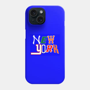 NYC All City - Blue Phone Case