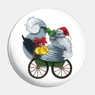 Dragon In A Wagon Pin