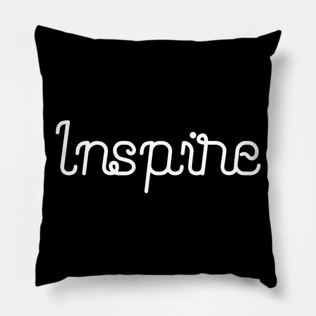 Inspire Pillow by Word and Saying