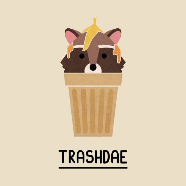 Trashdae by HandsOffMyDinosaur