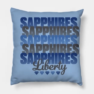 Liberty Sapphires Pillow