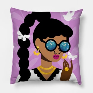 High Ponytail Pillow