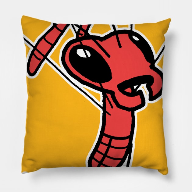 Hooray! Pillow by Jay Hosler Tees