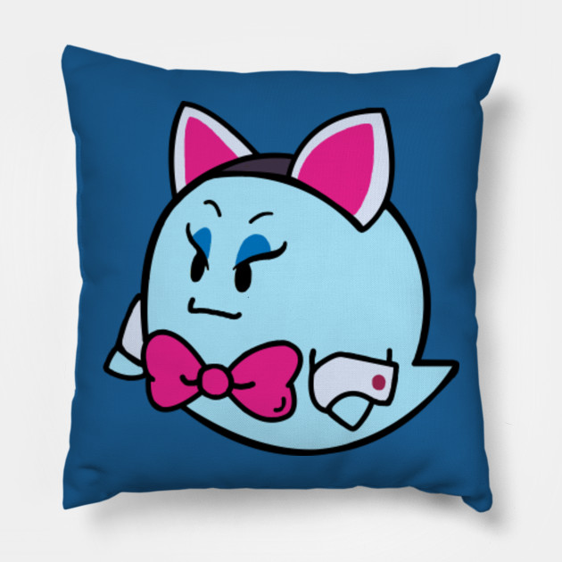 Paper Mario Lahla The Boo Super Mario Pillow Teepublic