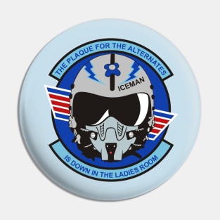 IceMan Helmet Pin