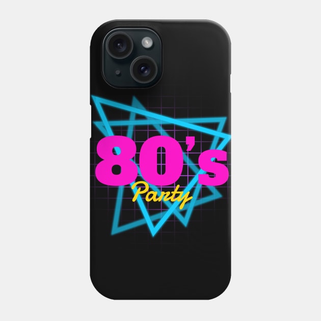 80s Party Phone Case by GVTShirt