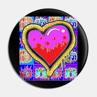 graffiti heart 23 by LowEndGraphics Pin