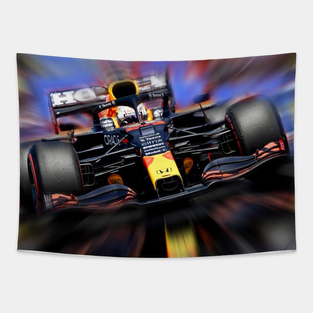 Simply Verstappen Tapestry by DeVerviers