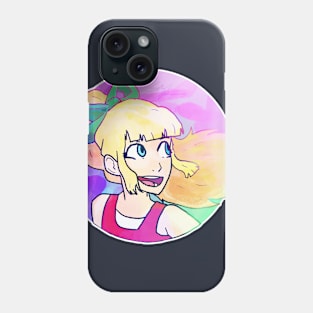 Vaporwave-Inspired Roll Phone Case