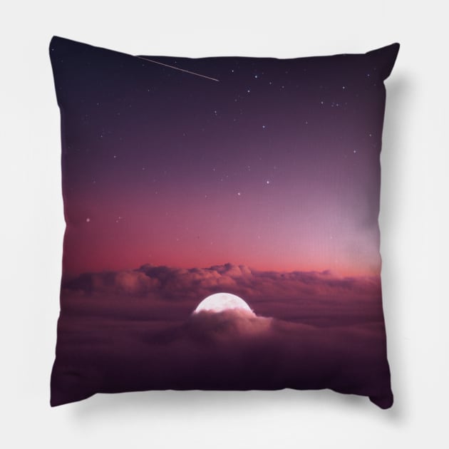 Moonrise Pillow by klajdmurataj