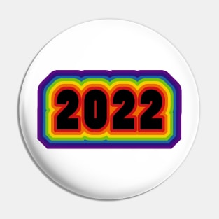 2022 rainbow Pin