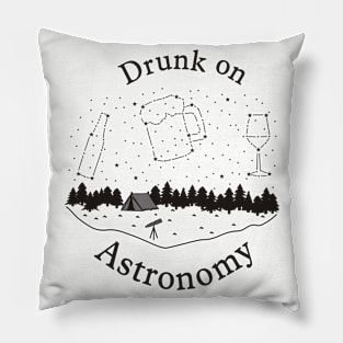 Drunk on Astronomy Pillow