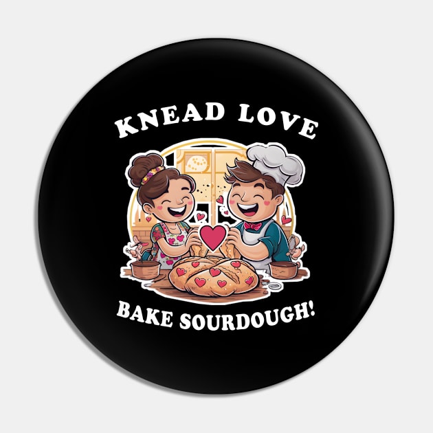 Knead love bake sourdough Pin by Qrstore