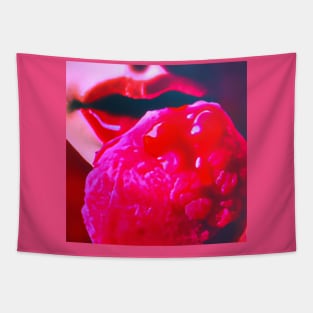 Raspberry slip Tapestry