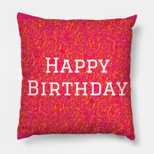 Happy Birthday Pillow