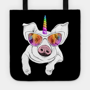 Pigicorn Pig And Unicorn Lover Tote