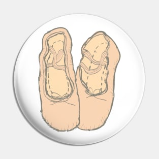 Ballet shoes Pin