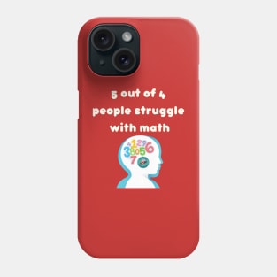Dyslexia and Dyscalculia Don't Define Me Phone Case