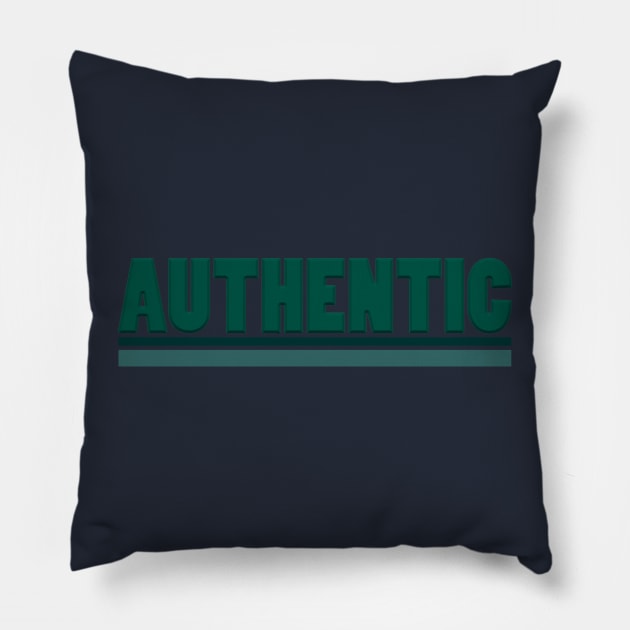 authentic Pillow by CreativeIkbar Prints