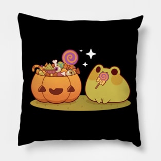 Trick or treat froggie Pillow