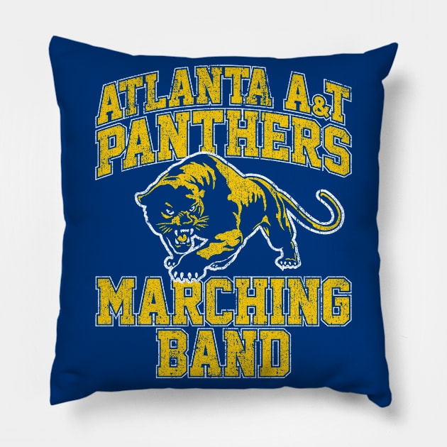 Atlanta A&T Marching Band Pillow by huckblade