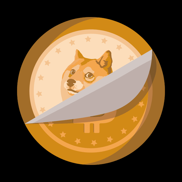 Dogecoin the New Bitcoin Crypto Design by Popculture Tee Collection