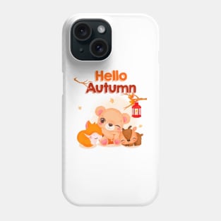 Cute Bear watercolor Phone Case