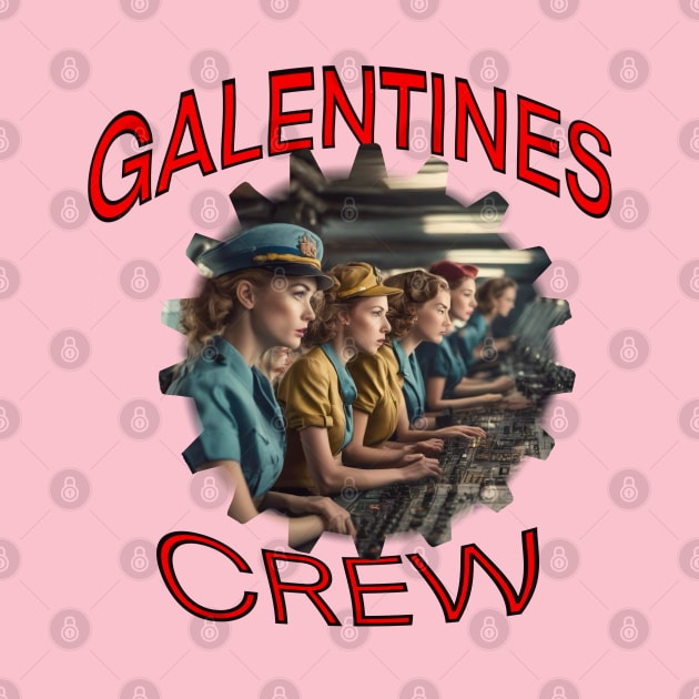 Galentines crew radar plotting by sailorsam1805