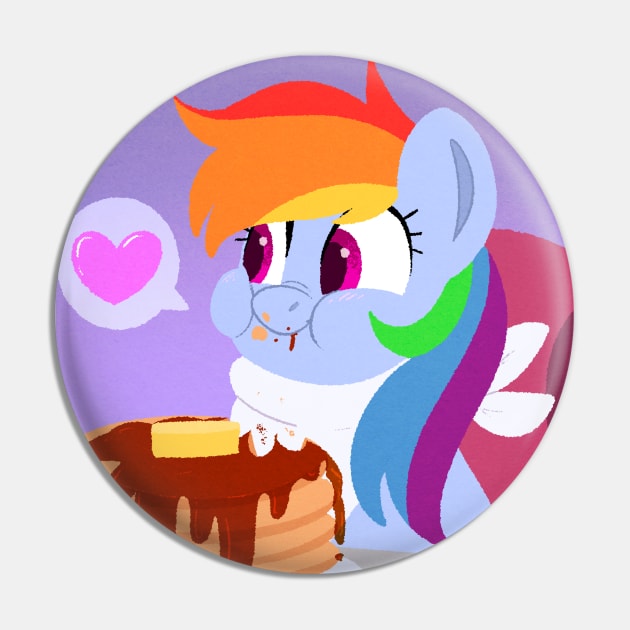 Rainbow Pancakes Pin by SodaPopBlast