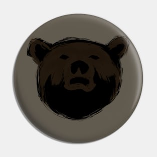 Wild Bear Paint Pin