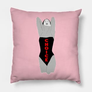 My body my choice Pillow