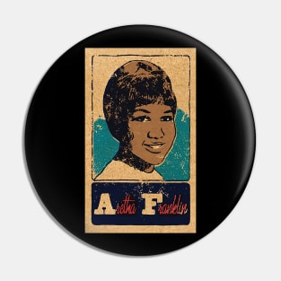 SOUL CARD ARETHA FRANKLIN Pin