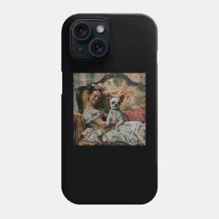 Lady and Chihuahua Phone Case