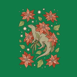 I Want A Hypsilophodon for Christmas | Holiday Dinosaur T-Shirt