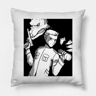 Monster in the Shadow Pillow